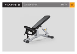 Matrix MG-A85 Multi-adjustable Bench Manuel du propriétaire