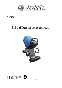 Elem technic CHE100 MACHINE ELECTRIQUE D'EQUITATION Manuel du propriétaire