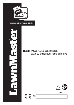 Lawnmaster WML-THEHT5501 TAILLE-HAIES Manuel du propriétaire