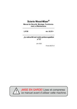 Manuel Wood-Mizer LX150 | Chat IA et téléchargement PDF