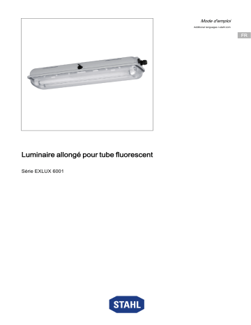 Stahl 600160300020_001_05 Mode d'emploi | Fixfr