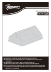 Outsunny 845-153V00DG 71&quot; x 55&quot; x 32&quot; Mini Tunnel Greenhouse Mode d'emploi