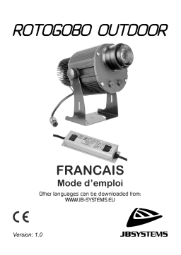 JB systems ROTOGOBO OUTDOOR Mode d'emploi