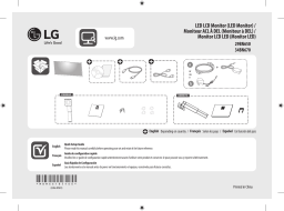 LG 34BN670-B Guide de démarrage rapide