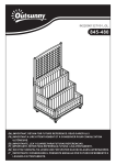 Outsunny 845-480 3-Tiers Raised Garden Bed Mode d'emploi