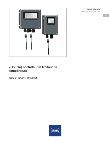 Stahl 8146661300_001_02 Mode d'emploi | Fixfr