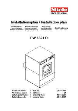 Miele PW 6321 Washing machine Manuel utilisateur