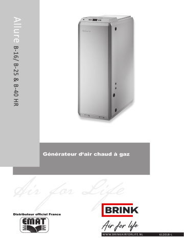 Brink Allure V5.0 Guide d'installation | Fixfr