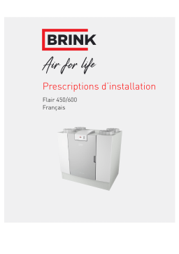 Brink Flair 450 Guide d'installation