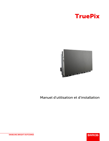 TruePix TP0.9 | TruePix TP0.9-Q | TruePix TP1.9-E | TruePix TP1.2-E | TruePix TP1.9 | TruePix TP1.5-E | TruePix TP1.2 | Barco TruePix TP1.5 Installation manuel | Fixfr