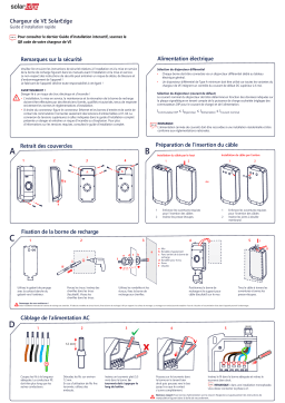 SolarEdge Chargeur de VE SolarEdge Guide d'installation