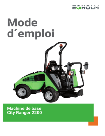 Egholm E70001001 Basic Machine Manuel utilisateur | Fixfr