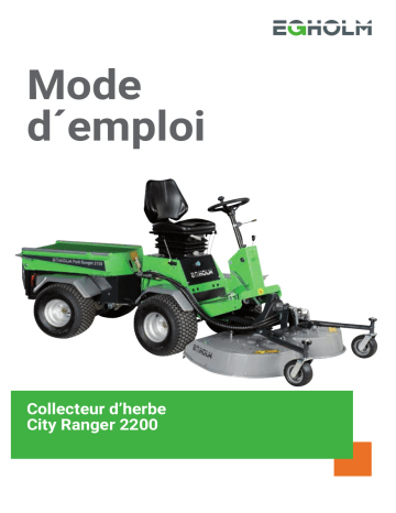 Egholm E70101191 Grass Collector Manuel utilisateur | Fixfr