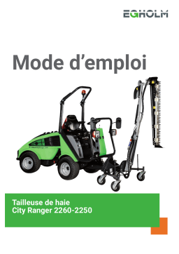 Egholm Trim2260 Hedge Cutter Manuel utilisateur