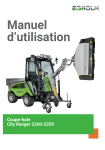 Egholm E70101182 Hedge Trimmer Manuel utilisateur