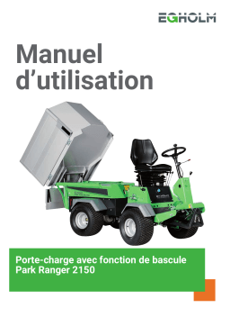 Egholm ParkRanger2150 Load Carrier Manuel utilisateur