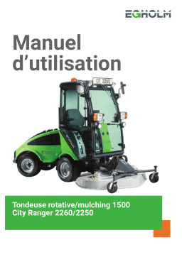 Egholm E22LM15 Rotary Mulch Mower 1500 Manuel utilisateur