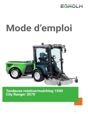 Egholm 30LMBA-01 Rotary Mulch Mower 1500 Manuel utilisateur | Fixfr