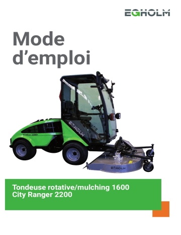 Egholm E70101231 Rotary Mulch Mower 1600 Manuel utilisateur | Fixfr