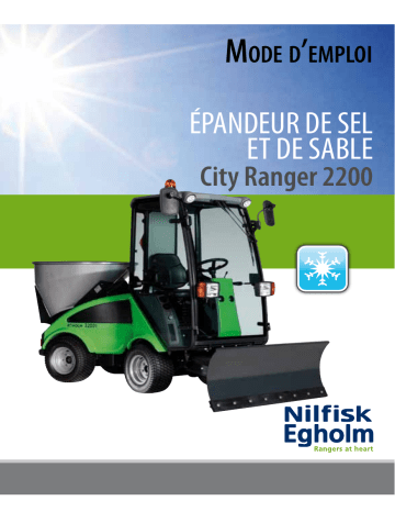 Egholm E70101081 Salt Sand Spreader Manuel utilisateur | Fixfr