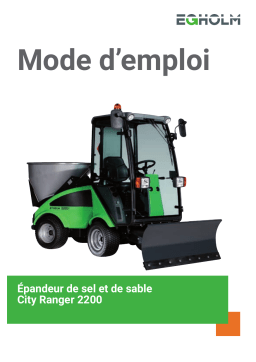 Egholm E70101301 Salt Sand Spreader Manuel utilisateur