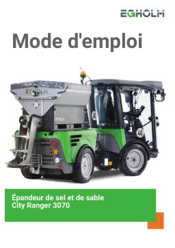 Egholm 30SGAA Salt Sand Spreader Manuel utilisateur