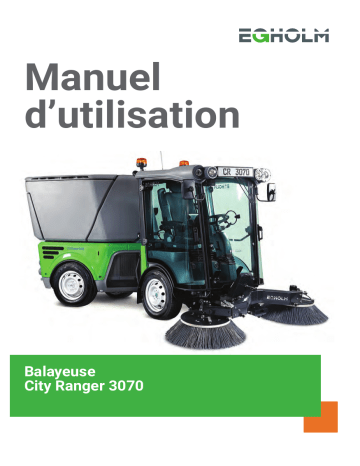 Egholm 30SHBA Suction Sweeper Manuel utilisateur | Fixfr