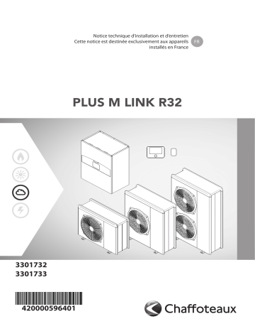 Chaffoteaux ARIANEXT PLUS M LINK R32 Installation manuel | Fixfr