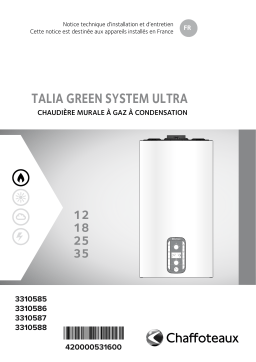 Chaffoteaux TALIA GREEN SYSTEM ULTRA Installation manuel