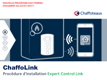 Chaffoteaux Expert Control Link Installation manuel | Fixfr