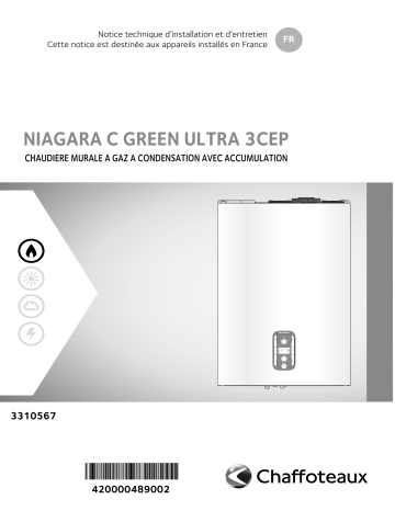 Chaffoteaux NIAGARA C GREEN ULTRA Installation manuel | Fixfr