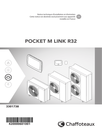 Chaffoteaux ARIANEXT LITE M LINK R32 Installation manuel | Fixfr