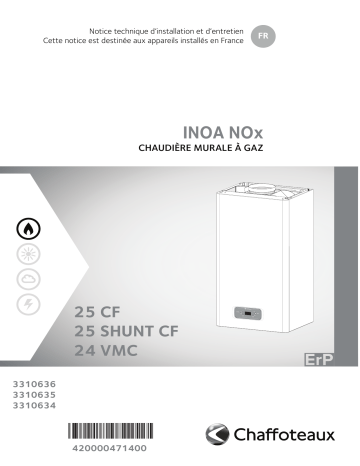 Chaffoteaux INOA NOx Installation manuel | Fixfr