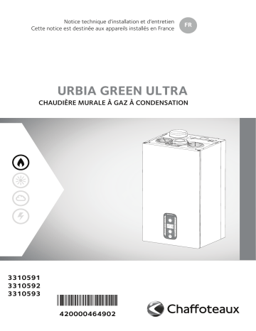 Chaffoteaux URBIA GREEN ULTRA Installation manuel | Fixfr