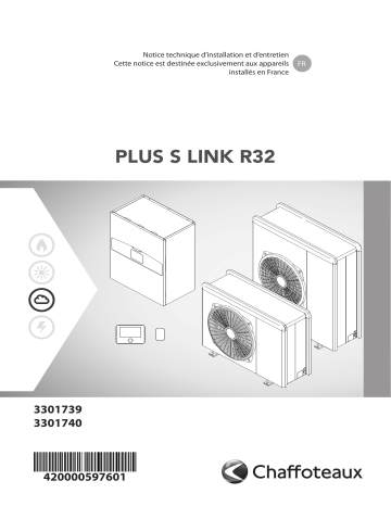 Chaffoteaux ARIANEXT PLUS S LINK R32 Installation manuel | Fixfr