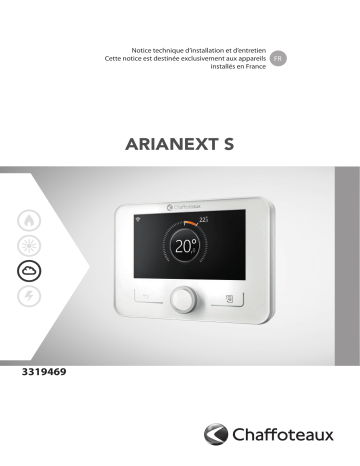 ARIANEXT COMPACT S LINK R32 | Chaffoteaux ARIANEXT PLUS S LINK R32 Installation manuel | Fixfr