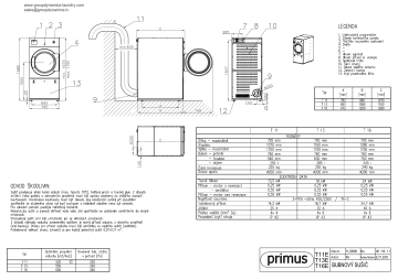 T11 | T13 | Primus / Lavamac T16 Installation manuel | Fixfr