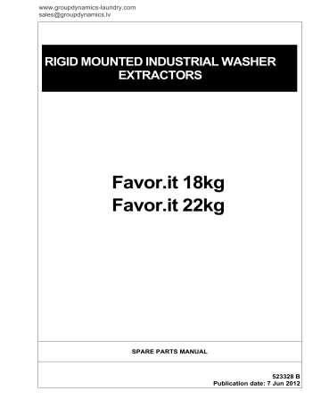 RS22Favor.it | Primus / Lavamac RS18Favor.it Manuel utilisateur | Fixfr