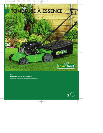 FLORABEST L 446 S Petrol Lawn Mower Mode d'emploi | Fixfr