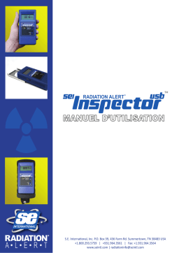 SE Inspector USB | Xtreme USB Mode d'emploi