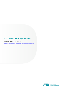 ESET Smart Security Premium 16.0 Manuel du propriétaire