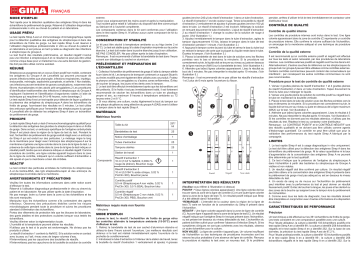 Gima 24521 STREP-A TEST - strip Manuel du propriétaire | Fixfr