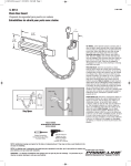 Prime-Line U 9914 Steel, Antique Brass, Keyed Chain Door Guard Guide d'installation