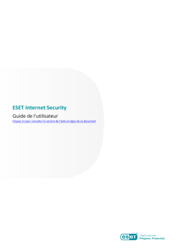 ESET Internet Security 16.0 Manuel du propriétaire