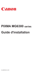 Mode d'Emploi pdf Pixma MG-6340 Mode d'emploi