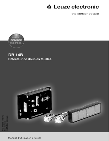 VDB 14B/2 | Leuze DB 14 K-7 Sensor kapazitiv Mode d'emploi | Fixfr