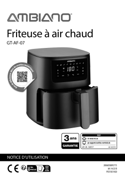 Ambiano GT-AF-07-CH Hot Air Fryer Manuel utilisateur