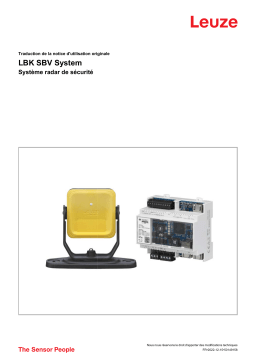 Leuze LBK SBV-01 Sicherheits-Radarsensor Mode d'emploi