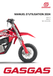 GASGAS MC-E 3 2024 Manuel du propri&eacute;taire