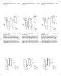 Prime-Line A 150 Black Plastic Mortise Style Screen Door Latch and Pull, Jim Walters Mode d'emploi